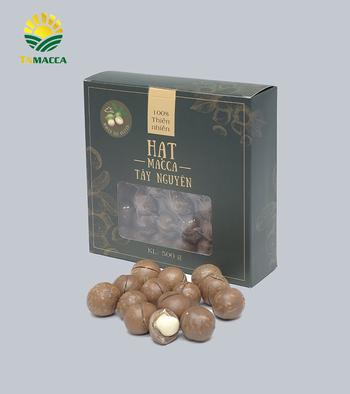 Combo 10 hộp Macca sấy nứt size 19-21 mm 500g ( 5 Kg )